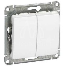 Механизм выключателя 2-кл. СП Glossa 10А IP20 (сх. 5) 10AX бел. SchE GSL000151