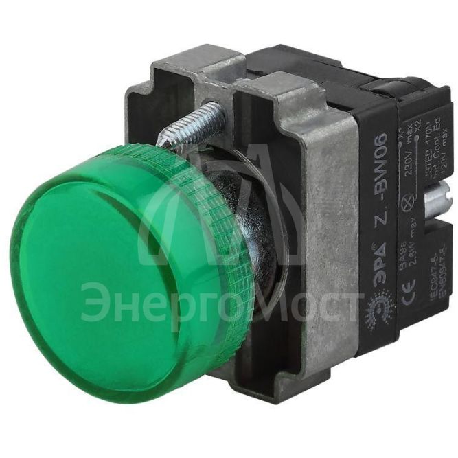 Индикатор LAY5-BU63 d22мм зел. BLS50-BU-K06E ЭРА Б0045623