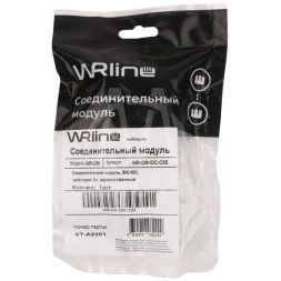 Модуль соединительный WR-CM-IDC-C5E IDC-IDC кат. 5е неэкранир. WRline 505221