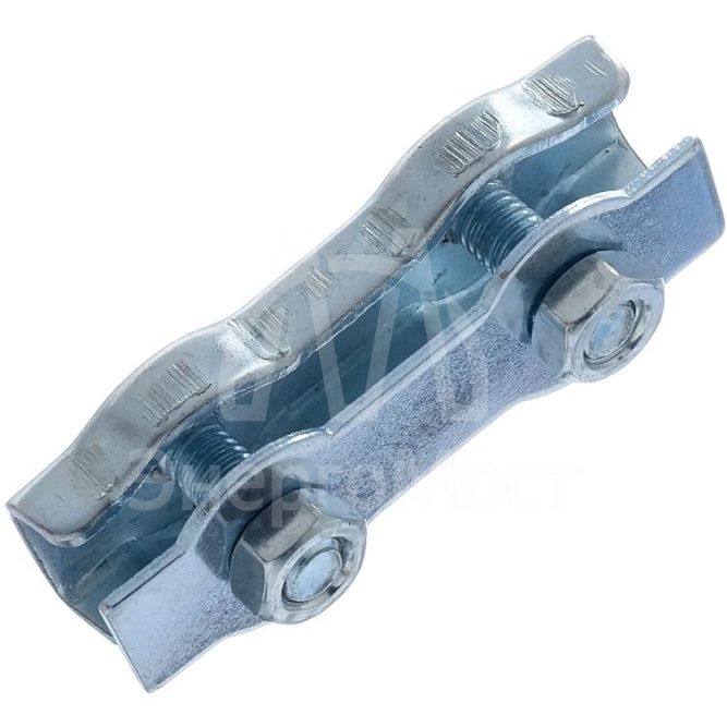 Зажим троса 3мм Duplex европодвес (уп.2шт) СТРОЙМЕТИЗ UTORM4020022