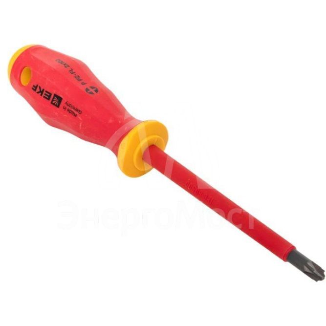 Отвертка Professional PZ-FL2х100мм VDE 1000В EKF pz-fl-2-100-pro-in