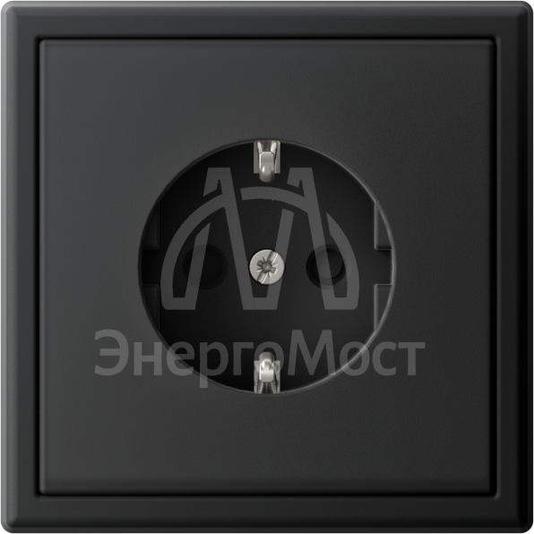 Розетка ArtGallery 16А с заземл. со шторками быстрозажим. клем. механизм карбон SE GAL001045S