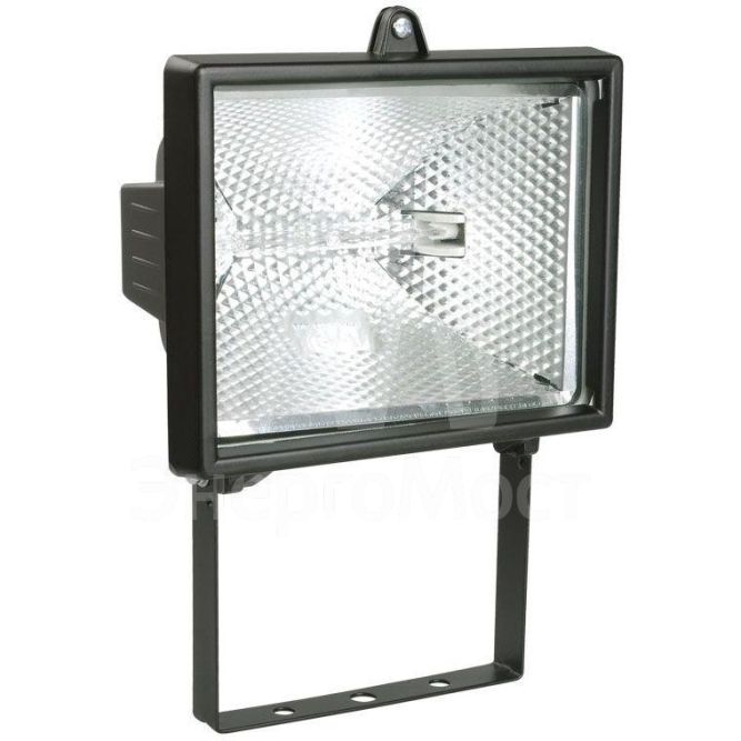 Прожектор FL(ИО) 500 IP54 черн. IEK LPI01-1-0500-K02
