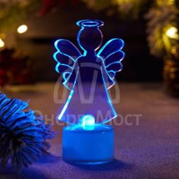 Фигура светодиодная на подставке &amp;quot;Ангел 2D&amp;quot; RGB NEON-NIGHT 501-044