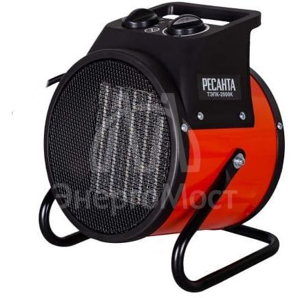 Пушка тепловая электрическая ТЭПК-2000K (керам. нагревательный элемент круглая) Ресанта 67/1/24