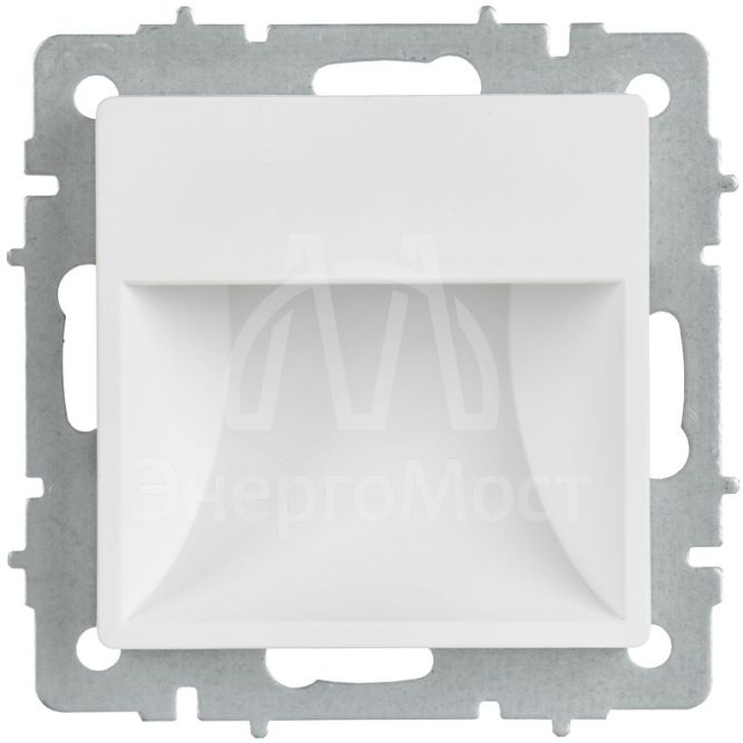 Подсветка светодиодная BRITE ПЛ20-БрАБ встраив. механизм арктич. бел. IEK BR-FL20-K91