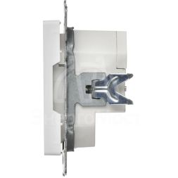 Подсветка светодиодная BRITE ПЛ20-БрАБ встраив. механизм арктич. бел. IEK BR-FL20-K91