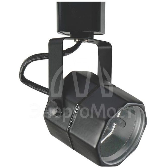 Светильник-прожектор трековый PTR 25 GU10 BL 230V IP20 черн. JazzWay 5037939