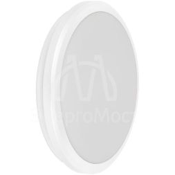 Светильник светодиодный ДПБ 3001 12Вт IP54 4000K круг бел. IEK LDPB0-3001-12-4000-K01