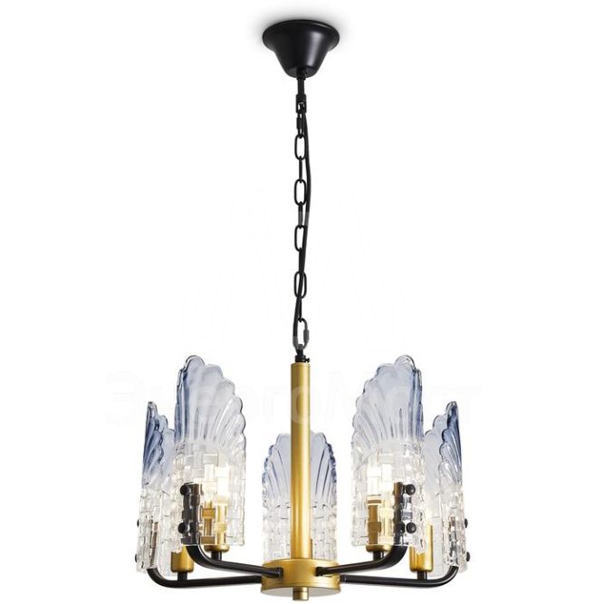 Светильник Ollie 5х40Вт E14 IP20 подвесной Freya FR5525PL-05GB