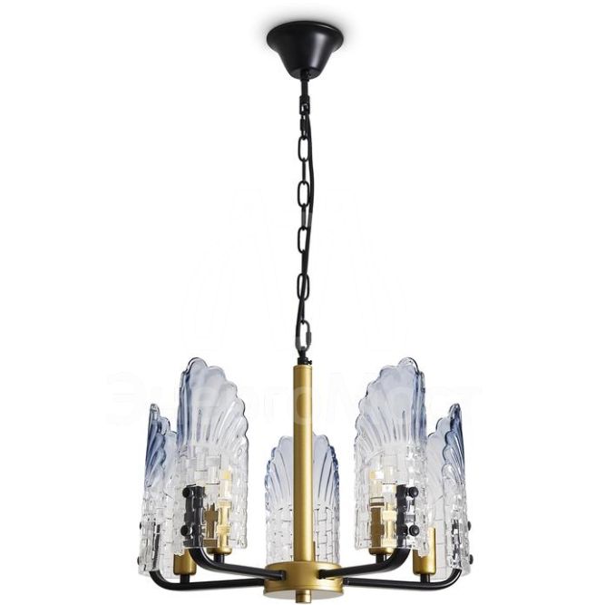 Светильник Ollie 5х40Вт E14 IP20 подвесной Freya FR5525PL-05GB