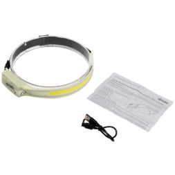 Фонарь аккумуляторный налобный ФАZА AccuFH3-L3W/L3W-GLOW 3Вт COB+3Вт XPE (5режимов упраление жестами) IP44 ФАZА 5061729