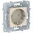 Механизм розетки 1-м 2мод. Unica New 16А IP21 250В с заземл. защ. шторки винт. клеммы беж. SchE NU503744
