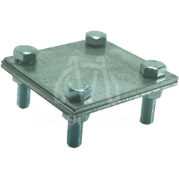 Соединитель полоса - полоса для заземления и молниезащиты