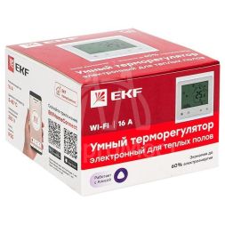 Термостат Умный для теплых полов Wi-Fi EKF Connect ett-4