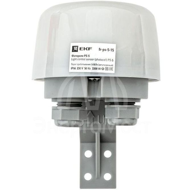 Фотореле PS-5 15А 3300Вт IP66 PROxima EKF fr-ps-5-15