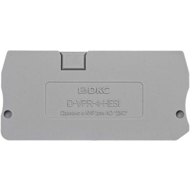 Изолятор торцевой для клемм VPR-4-HESI/MT DKC D-VPR-4-HESI