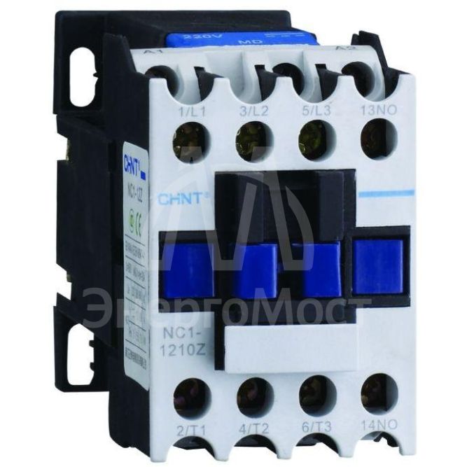 Контактор NC1-1210Z 12А DC 24В 1НО (R) CHINT 221437