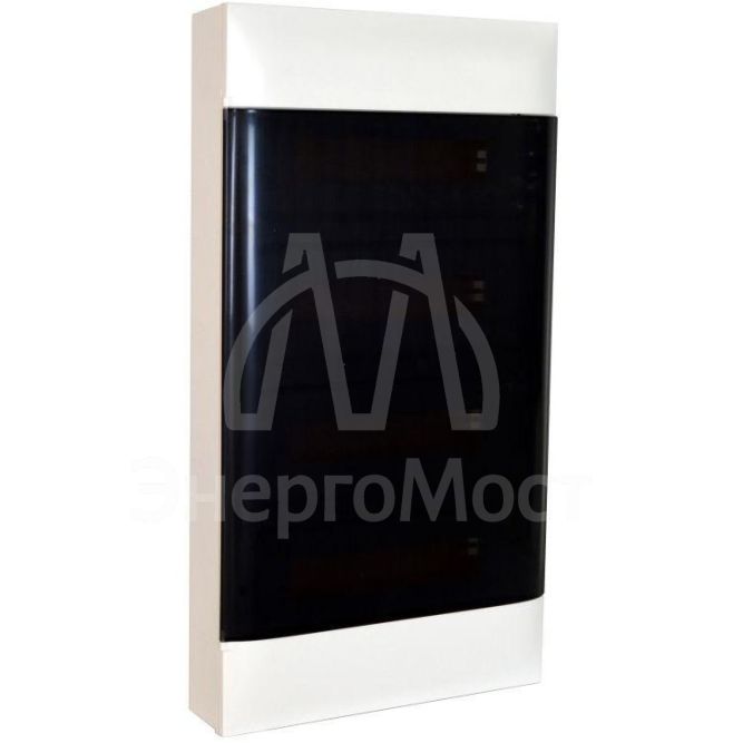 Щиток пластиковый навесной Practibox S 4х12 дым. дверь Leg 135614