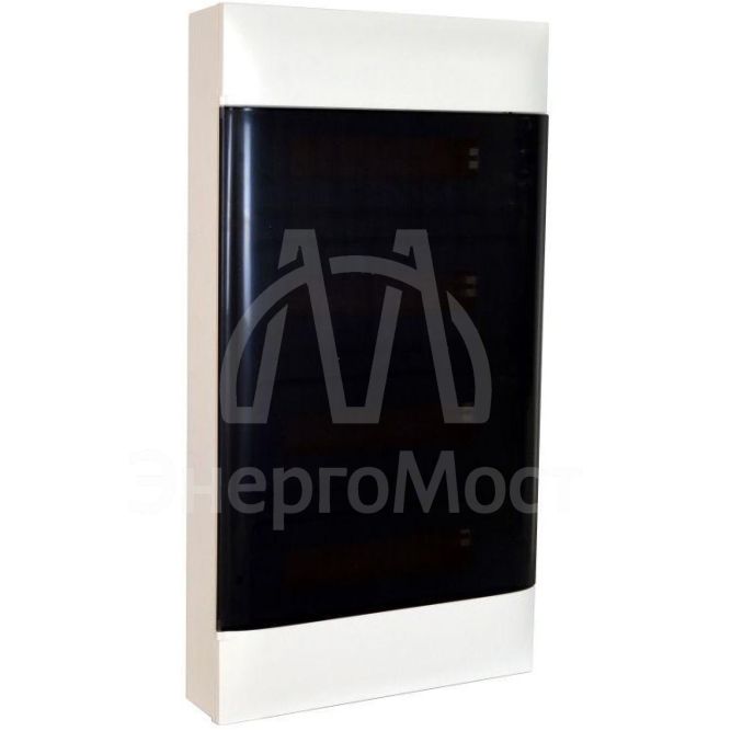 Щиток пластиковый навесной Practibox S 4х12 дым. дверь Leg 135614