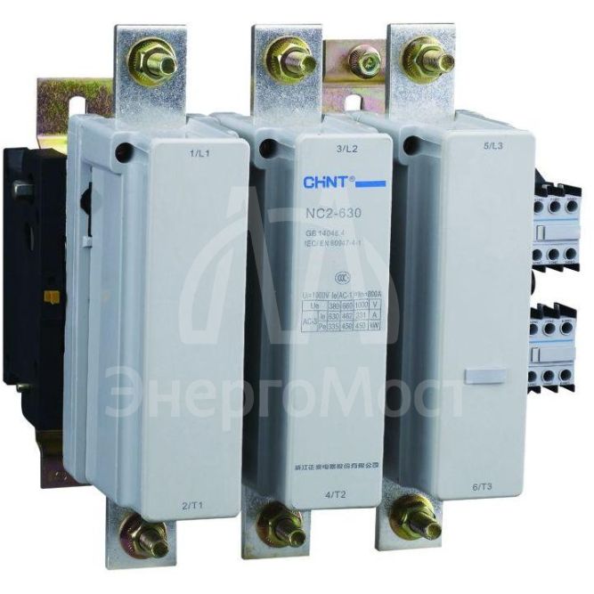 Контактор NC2-630 630А 230В/АС3 50Гц (R) CHINT 236307