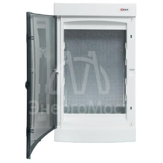 Щит слаботочный навесной &amp;quot;Unix&amp;quot; прозр. дверь 3 габарит IP40 PROxima EKF ux-3m-n