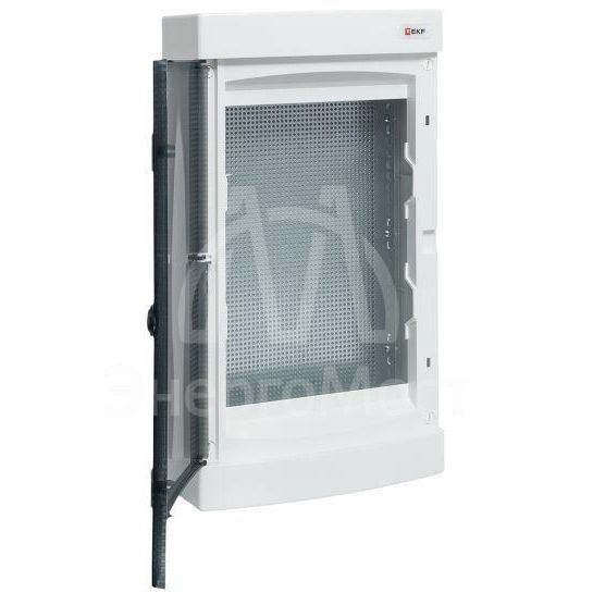 Щит слаботочный навесной &amp;quot;Unix&amp;quot; прозр. дверь 3 габарит IP40 PROxima EKF ux-3m-n