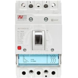 Выключатель автоматический 160А 80кА AV POWER-1/3 TR AVERES EKF mccb-13-160H-TR-av