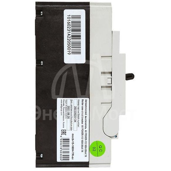 Выключатель автоматический 160А 80кА AV POWER-1/3 TR AVERES EKF mccb-13-160H-TR-av