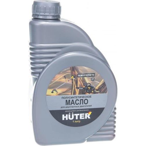 Масло 2Т полусинтетическое для двухтактных двигателей для техники Huter 1л Huter 73/8/3/2