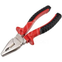 Плоскогубцы комбинированные 180мм никелированные двухкомпонентные рукоятки Rexant 12-4612