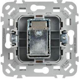 Розетка телевизионная оконечная СП FLITE РТВм-1-1-1-ФлА тип M экранир. механизм алюм. IEK FI-A13-O-K47