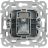 Розетка телевизионная оконечная СП FLITE РТВм-1-1-1-ФлА тип M экранир. механизм алюм. IEK FI-A13-O-K47