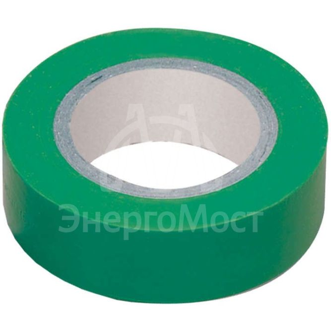 Изолента ПВХ 15мм (рул.20м) OIT-B15-20/G зел. ОНЛАЙТ 71680