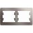 Рамка 2-м Glossa горизонт. платина SchE GSL001202