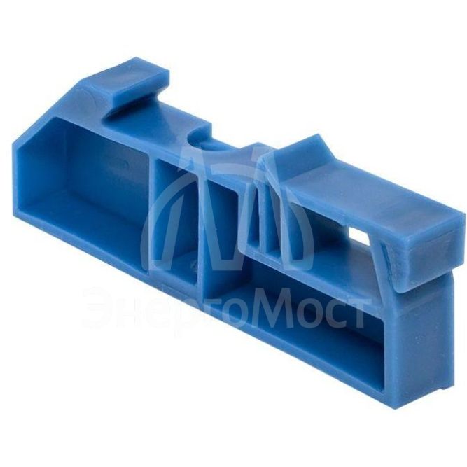 Изолятор на DIN-рейку син. EKF ak-1-3