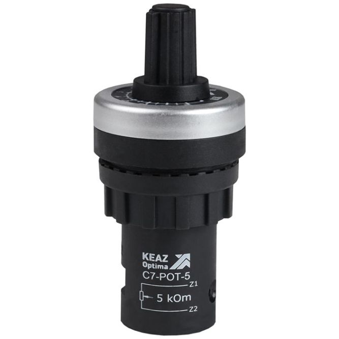 Потенциометр OptiSignal Compact D22 С7-POT-5 5кОм XB4BD912R5K КЭАЗ 362215