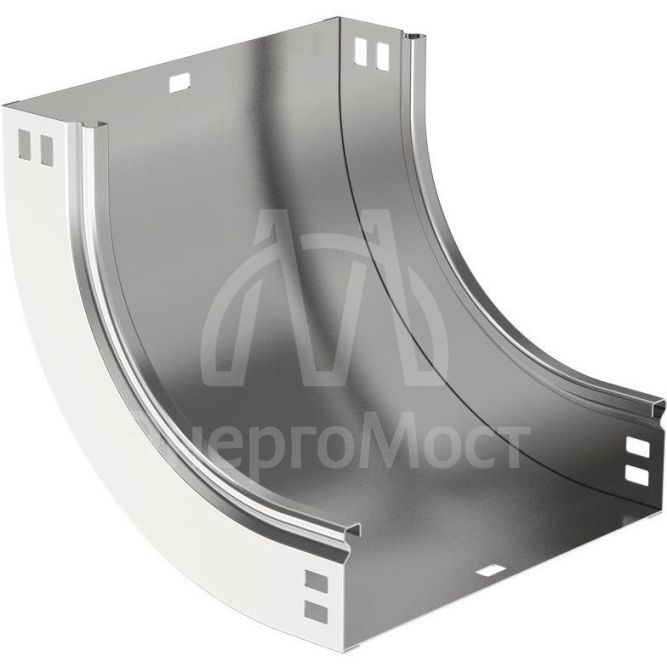 Угол для лотка плавн. 90град. тип В10 ESCA 100х300мм IEK CPV51-0-90-100-300