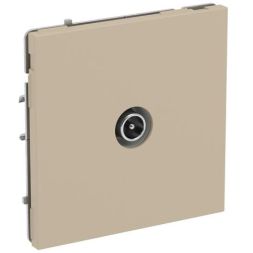 Розетка телевизионная проходная TV KANT ванильн. марципан DKC 7015513