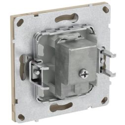 Розетка телевизионная проходная TV KANT ванильн. марципан DKC 7015513