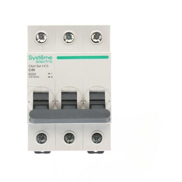Выключатель автоматический 3п City9 Set (АВ) С 40А 6кА 400В SE C9F36340