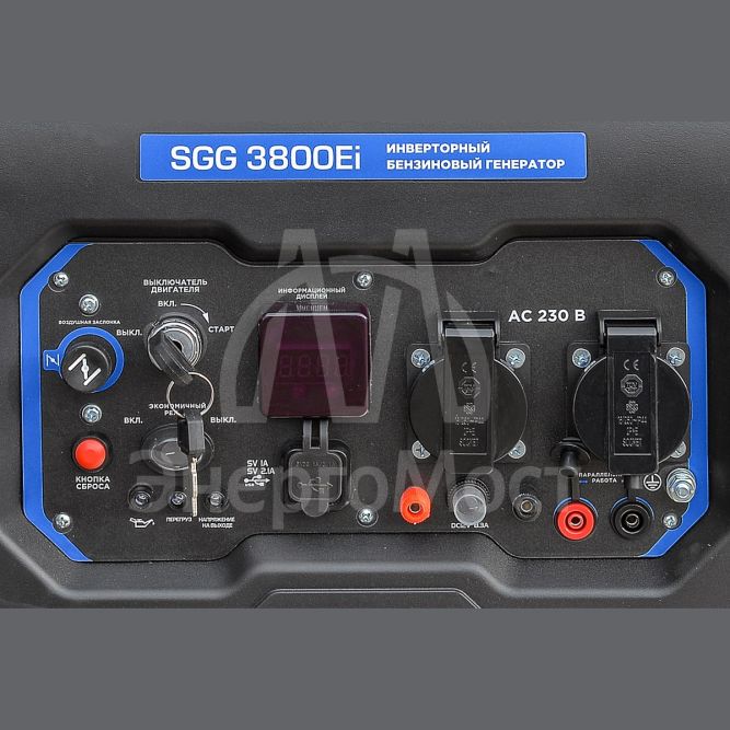 Бензогенератор инверторный SGG 3800Ei