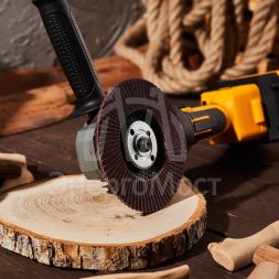 Круг лепестковый торцевой P24 125х22.2мм Kranz KR-90-0010