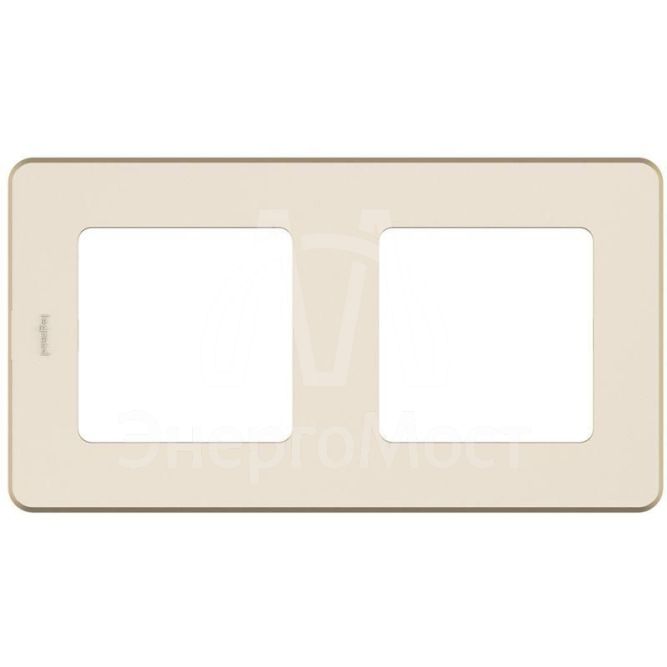 Рамка 2-м Inspiria сл. кость Leg 673941