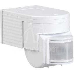 Детектор движения ДД 012 1100Вт угол обз. 180град. дальн. 12м IP44 бел. IEK LDD10-012-1100-001