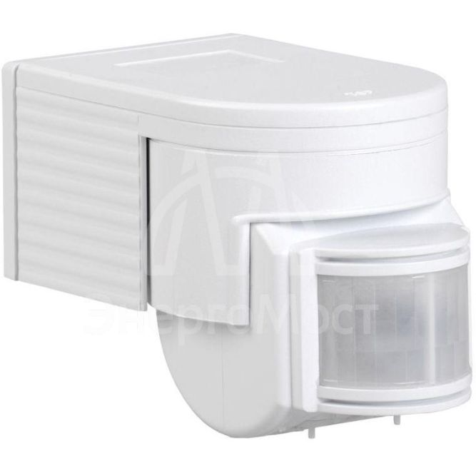 Детектор движения ДД 012 1100Вт угол обз. 180град. дальн. 12м IP44 бел. IEK LDD10-012-1100-001