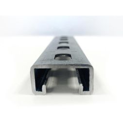 Профиль Strut С-образный перфорир. 41х21 L3000 1.5мм TOKOV ELECTRIC TKE-STP-41-21-1-3000