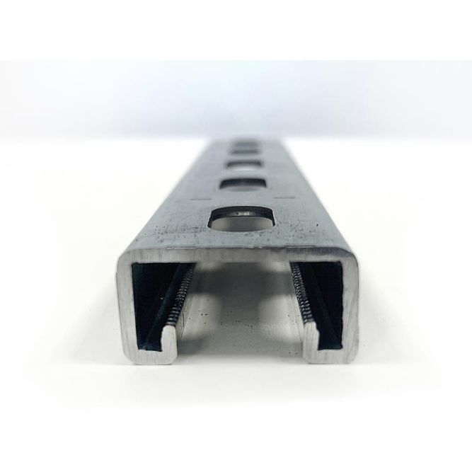 Профиль Strut С-образный перфорир. 41х21 L3000 1.5мм TOKOV ELECTRIC TKE-STP-41-21-1-3000