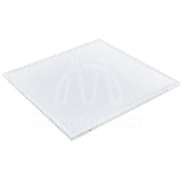 Светильник светодиодный ДВО 595х595х18 36Вт 6500К IP40 2300лм 176–264В опал TOKOV ELECTRIC TKE-DVO-SO-36-6.5K