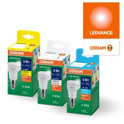 Лампа светодиодная LED G4 Value LVR3940 5W/965 CRI95 5Вт 6500К 500лм грибовидная матов. E14 170-250В OSRAM 4610590511693